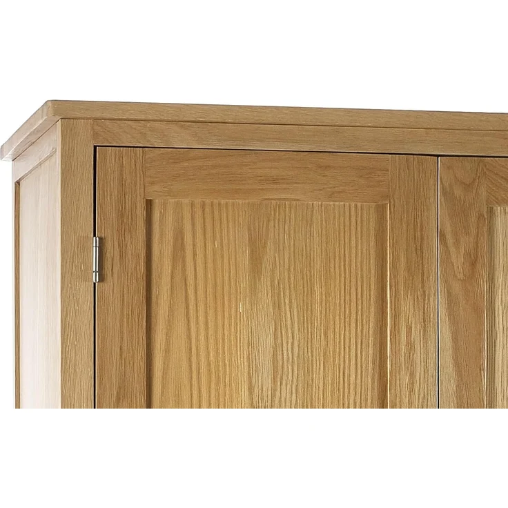 Julian Bowen Mallory 3-türiger Kleiderschrank, Eiche, 190 x 142 x 55 – Bild 4