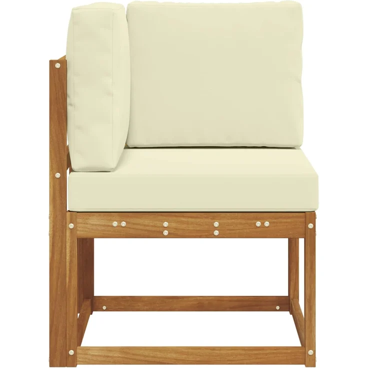 vidaXL Outdoor Ecksofa Massivholz Akazie 900464 – Bild 4