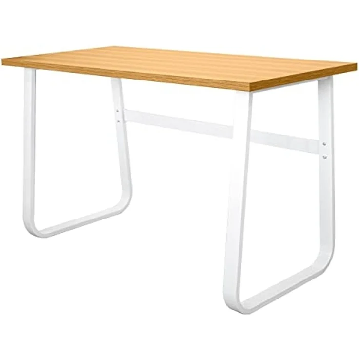 GARDENIA Computertisch, PC-Tisch, Schreibtisch für Studio mit Holzplatte, Tisch im Industriestil aus Holz und Metall, 120 x 60 x 75 cm – Bild 1