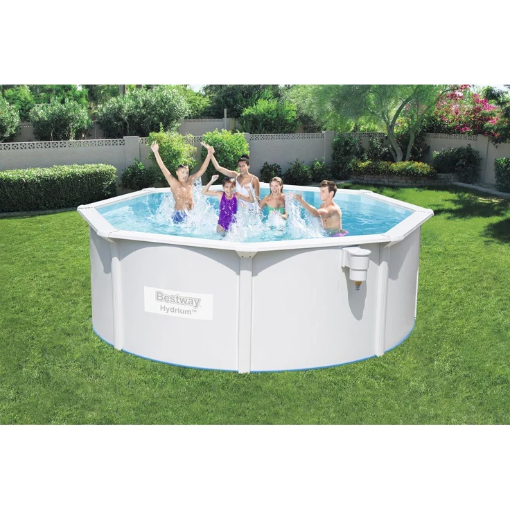 Bestway Stahlwandpool Set 360x120 + Sandfilter – Bild 3