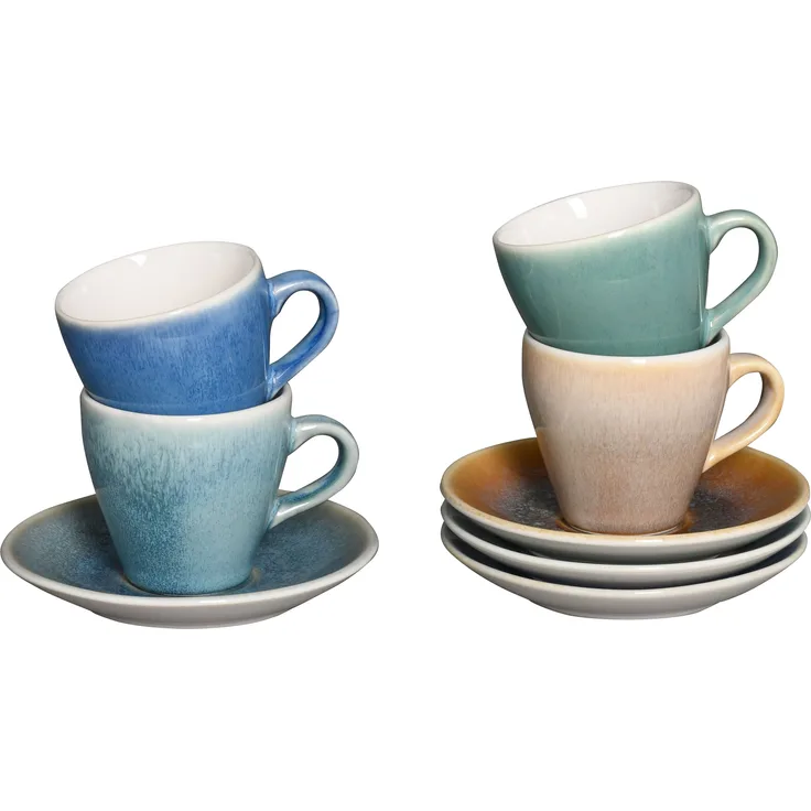 Caldera Mix, Espresso-Set 8-tlg (mo)