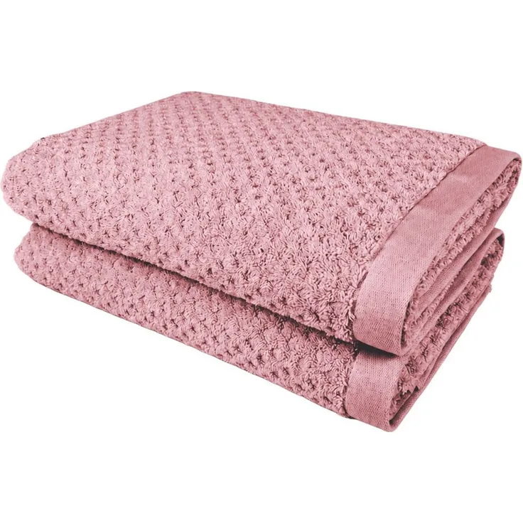OTTO home Duschtücher Corrin, 2 Premium Duschtücher, 500 gr/m², 70x140cm, Frottier (2-St), 100% Baumwolle, mit Struktur, weich, 5 Jahre Garantie