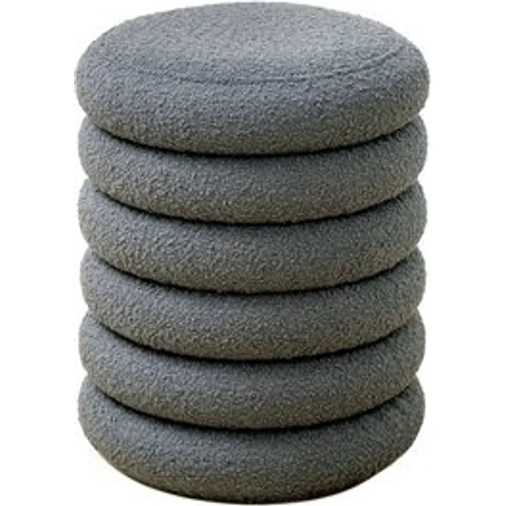 SVITA Stauraumhocker BLOSSOM XS, Pouf, Mit Stauraum, Bouclé-Bezug, Bequeme Polsterung, Modern – Bild 6