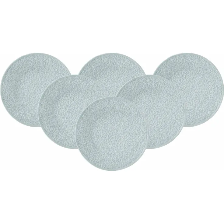 Seltmann Weiden Nori Home Frühstücksteller ø 21,5 cm Arktisblau 6er Set