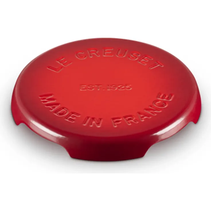 Le Creuset Untersetzer Signature aus Gusseisen Kirschrot - 22 cm