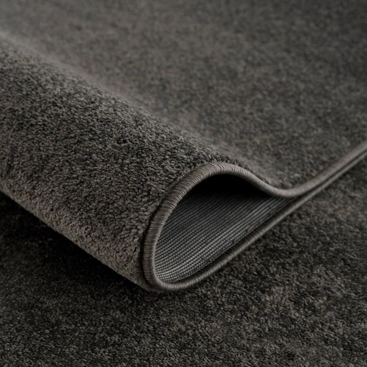 Sanat Teppich UNI, auch als Läufer und Rund, rechteckig, Höhe: 13 mm, robuster Kurzflorteppich, große Farbauswahl, Wohnzimmer, alle Räume – Bild 4