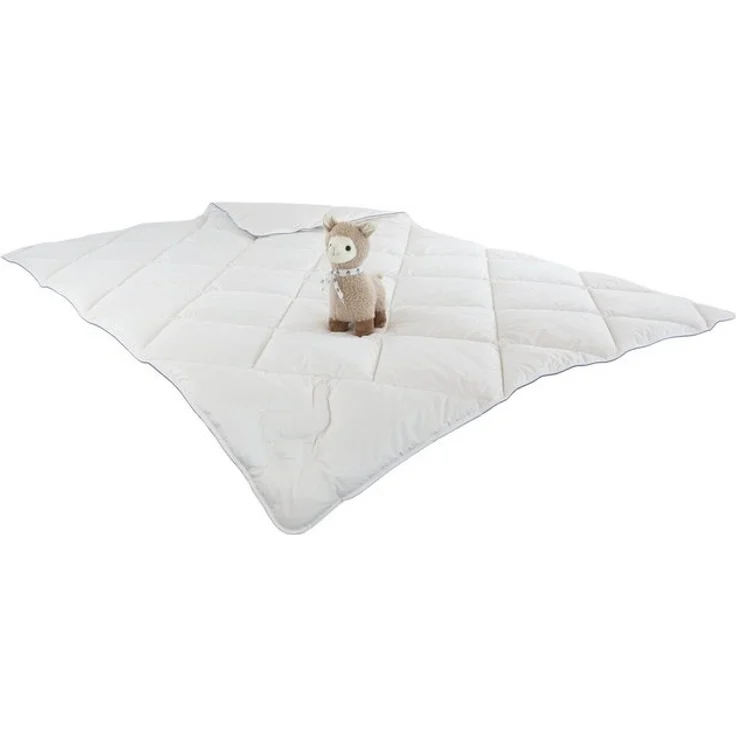 Irisette Naturhaarbettdecke Steppbett Irisette Alpaka + 1 Gratis Plüsch Alpaka, Produktion in DE, Füllung: 100% Alpakahaar, hohe Feuchtigkeitsaufnahme und -ableitung, antibakteriell – Bild 4