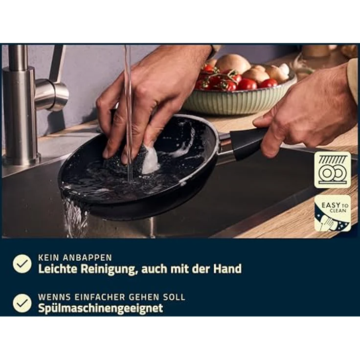Bratpfanne Henckels by ZWILLING BREEZE CERAMIC LHD 36x5.50x20 cm schwarz Pfannen-Set Pfanne Pfannenset – Bild 6