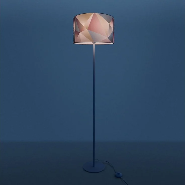 Paco Home Stehlampe Kosy 309, ohne Leuchtmittel, LED Modern Wohnzimmer Schlafzimmer, Pastellfarben Deko E27 – Bild 2