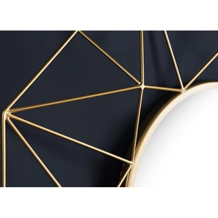 riess-ambiente Wandspiegel DIAMOND L 80cm gold · großer Spiegel aus Eisen im Retro Design (Einzelartikel, 1-St), Accessoire · Wohnzimmer · Flur · Schlafzimmer · Dekoration – Bild 6