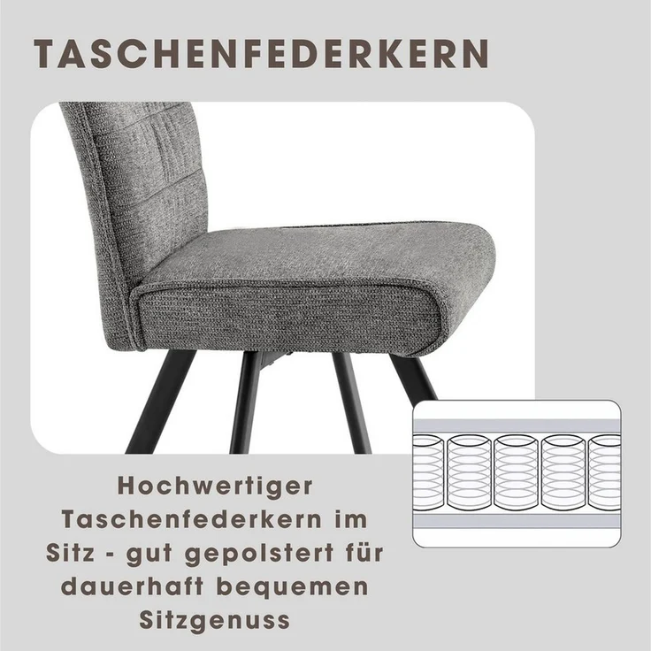 OTTO home Esszimmerstuhl Garry (Set, 2 St) – Bild 3