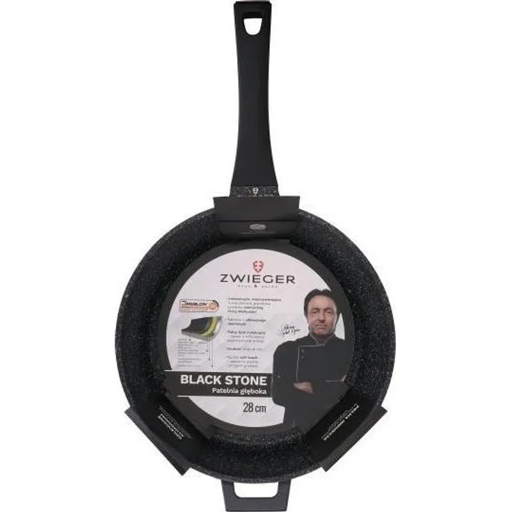 ZWIEGER Schwarz STONE Bratpfanne 29cm