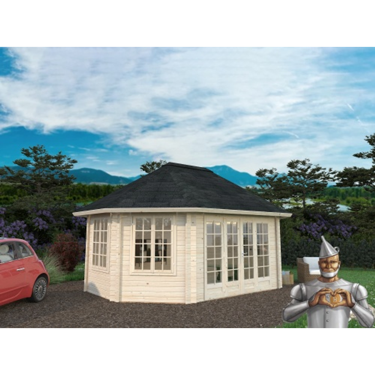 Palmako Pavillon Hanna 20,3 m² : Naturbelassen – Bild 7