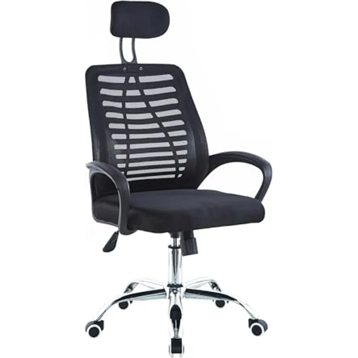 HTI-Living Drehstuhl Drehstuhl mit Kopfstütze Terry (Stück, 1 St), Bürostuhl Schreibtischstuhl höhenverstellbar – Bild 5