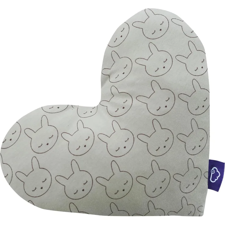 Träumeland Kuschelkissen Herz Kuschelhase grün 38 x 30 x 12 cm