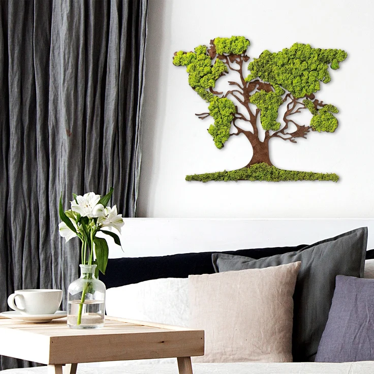 Wallity Wanddekoobjekt 100% MDF / MOSS – Bild 3