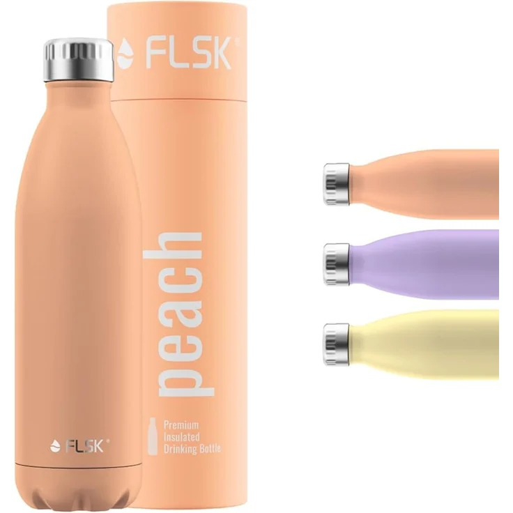 FLSK Evo Peach Vakuum Isolierflasche 750 ml