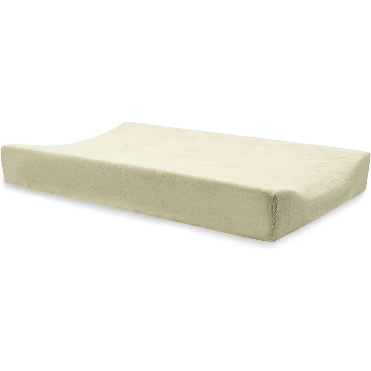 Jollein Wickelauflage Bezug Frottee - 50x70 cm - Baumwolle - Oeko-Tex Zertifiziert - Soft Matcha