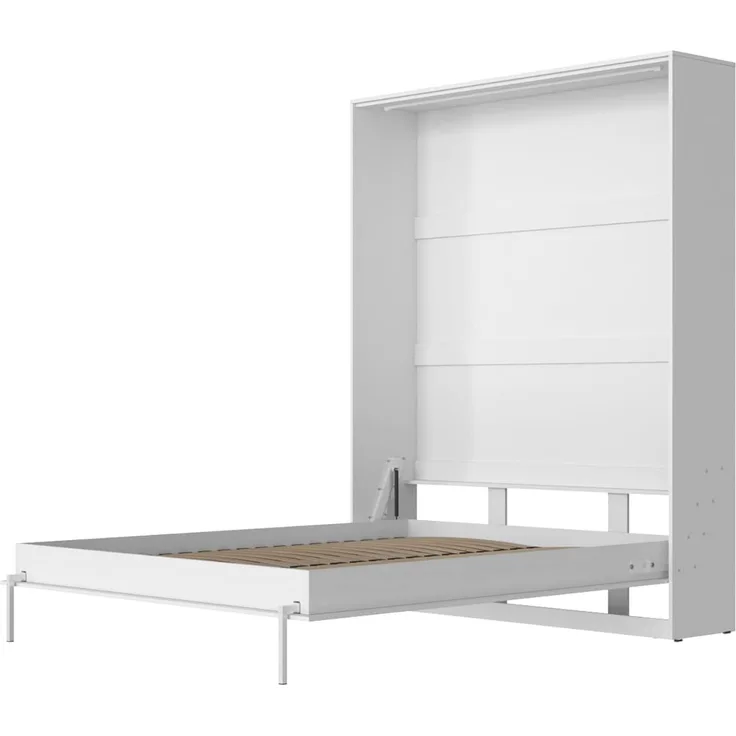 SMARTBett Schrankbett Classic mit Gasdruckfedern 100x200cm 140x200cm 160x200cm horizontal/quer oder vertikal/hochkant klappbar