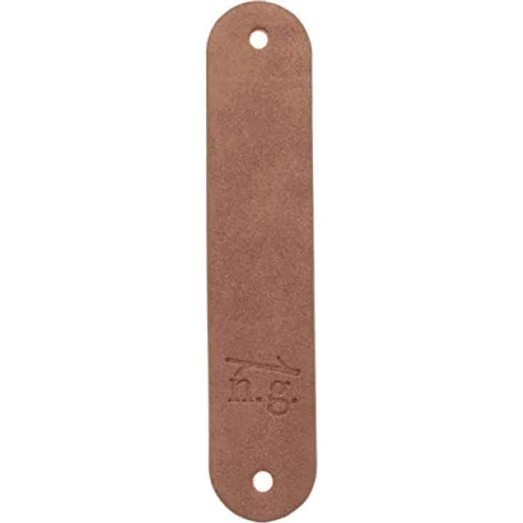 Natural Goods Berlin Garderobenhaken Schlaufe (6 St), Veganes PU Kunstleder Handtuch- Manetlhalter Kleideraufhänger S-Haken – Bild 9