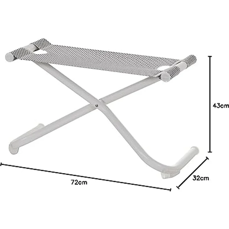 Snooze Sitzpouf weiß – Bild 3