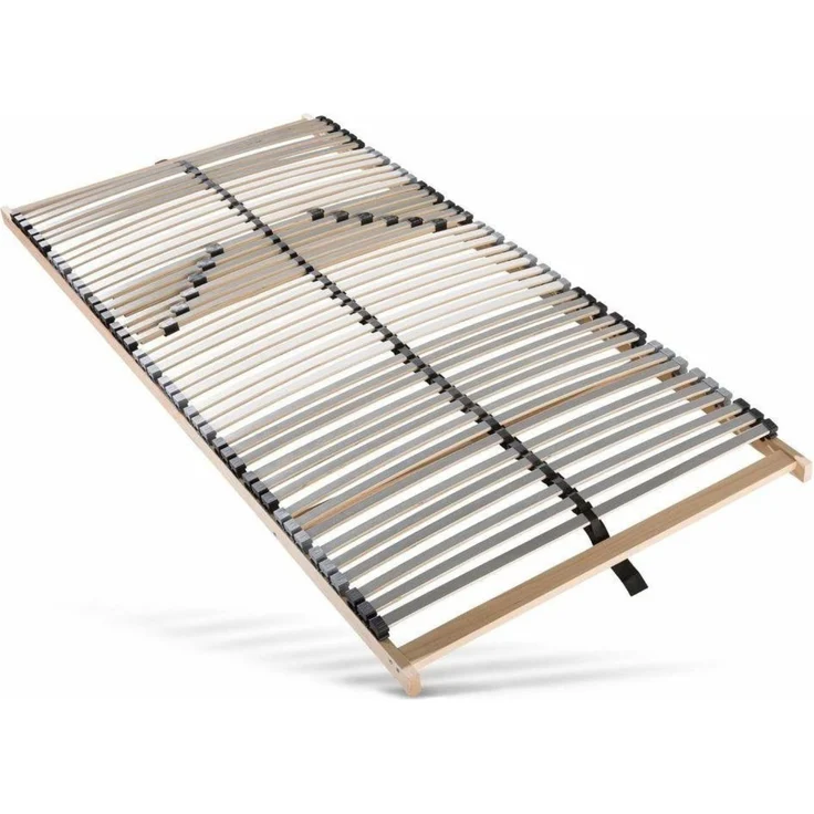 Lattenrost 90x200, Ergonomischer 7 Zonen Lattenrost aus Buchenholz, 42 Latten, Hergestellt in Deutschland, Lattenrost Selbstmontage, Traglast 150kg – Bild 1