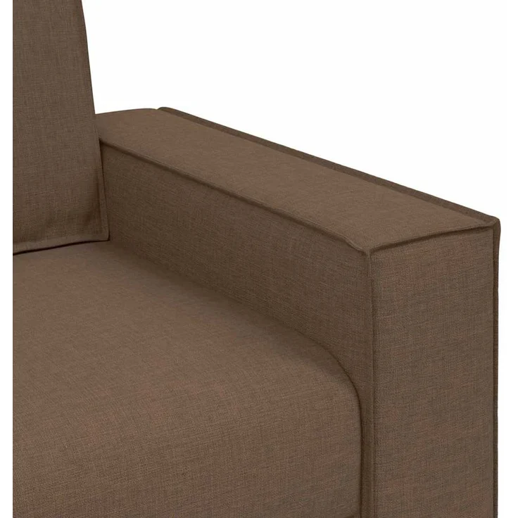 vidaXL 3-Sitzer-Sofa Braun 180 cm Stoff 4104994 – Bild 6