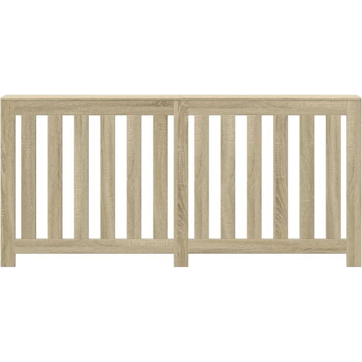 vidaXL Heizkörperverkleidung Sonoma-Eiche 175x20x82 cm Holzwerkstoff 852755 – Bild 3