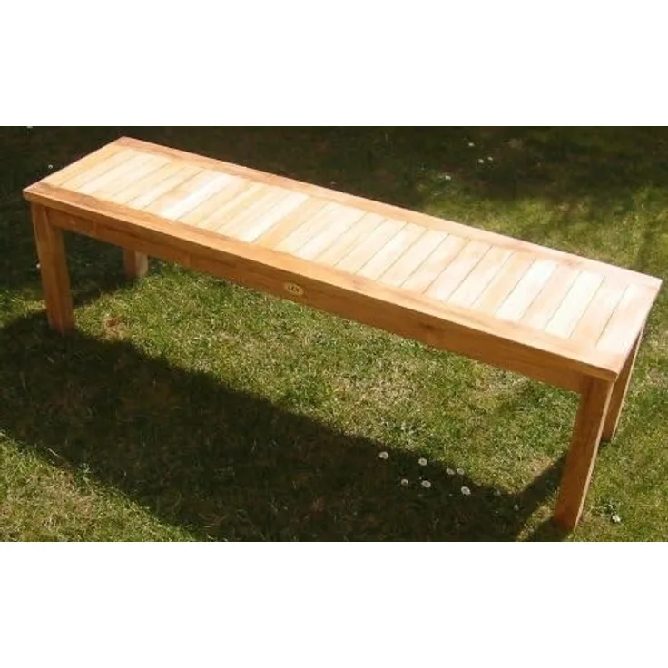 Premium Teak Parkbank Gartenbank Sitzbank Gartenmöbel Holzbank nachhaltig 150cm