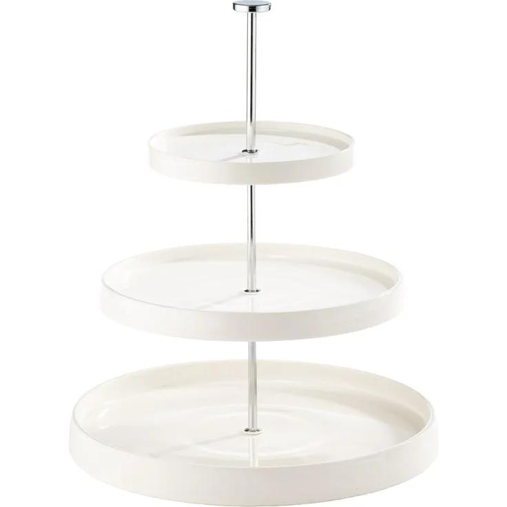 Zurbrüggen Etagere, Porzellan weiß, 28 x 34 x 28 cm