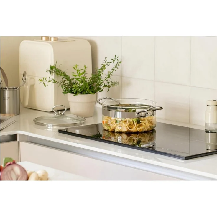 MASTRAD Kochtopf Glas Ø20cm 2,5l mit Glasdeckel – Bild 2