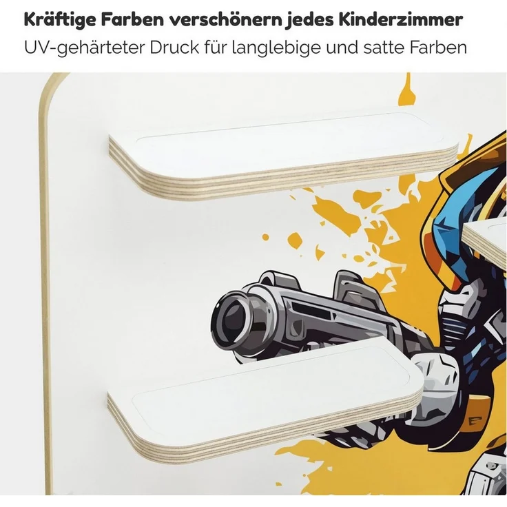 stadtecken Kinderregal Mr. Chip, Regal für die Toniebox und ca. 50 Tonies – Bild 3