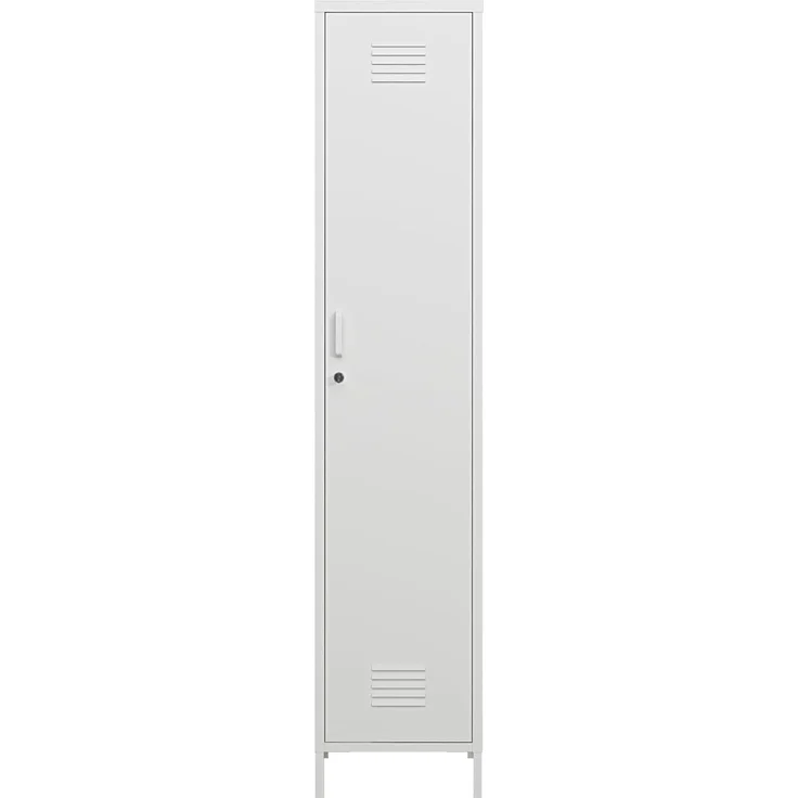 Kleiderschrank Seinäjoki 180x38x38 cm Weiß [en. casa] – Bild 7