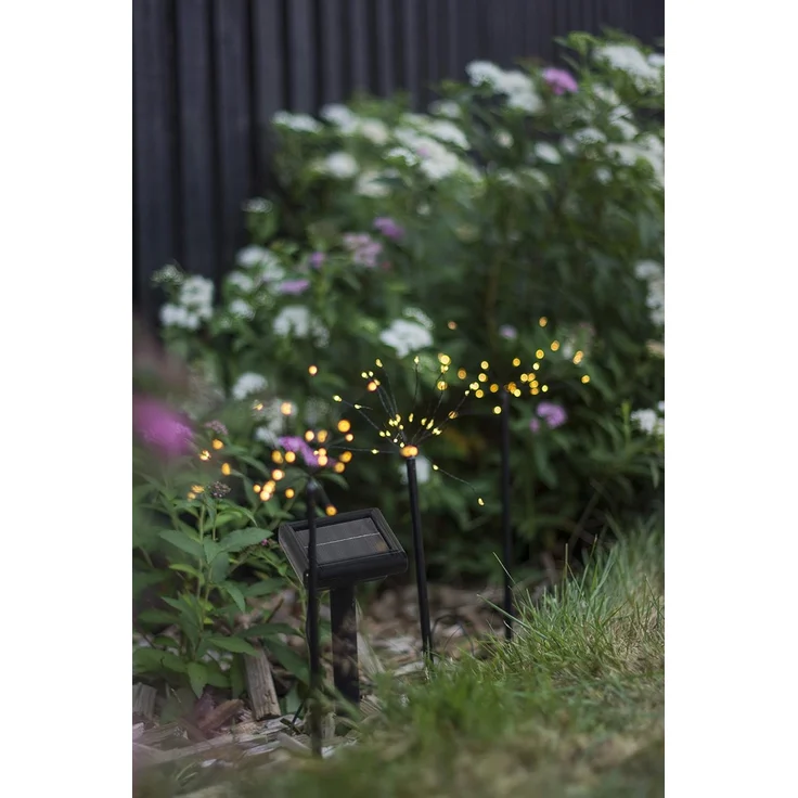 LED-Solarstäbe"Firework", 3 Stäbe, schwarz – Bild 4