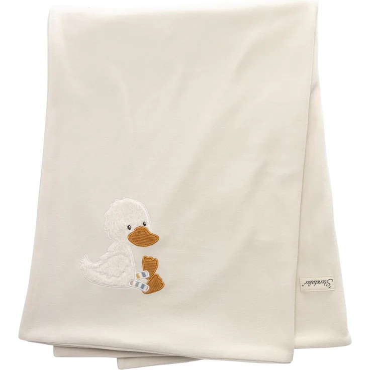 Schmusedecke Fleece Ente Edda Lou,
