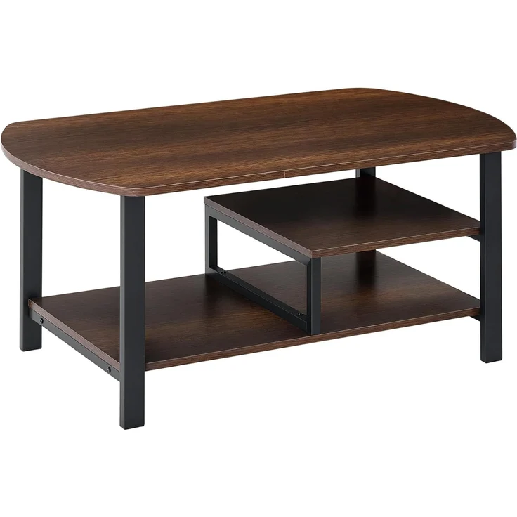 HOMCOM Couchtisch Couchtisch im industriellen Stil – Bild 1