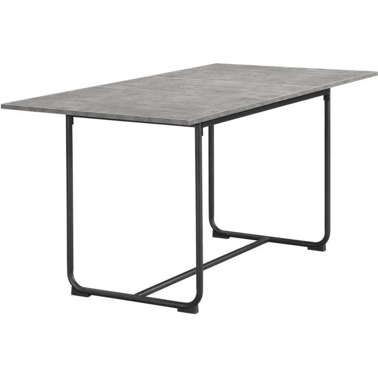 B&D home Esstisch LIO, Metallgestell schwarz oder weiß, ausziehbar, 4-6 Personen – Bild 2