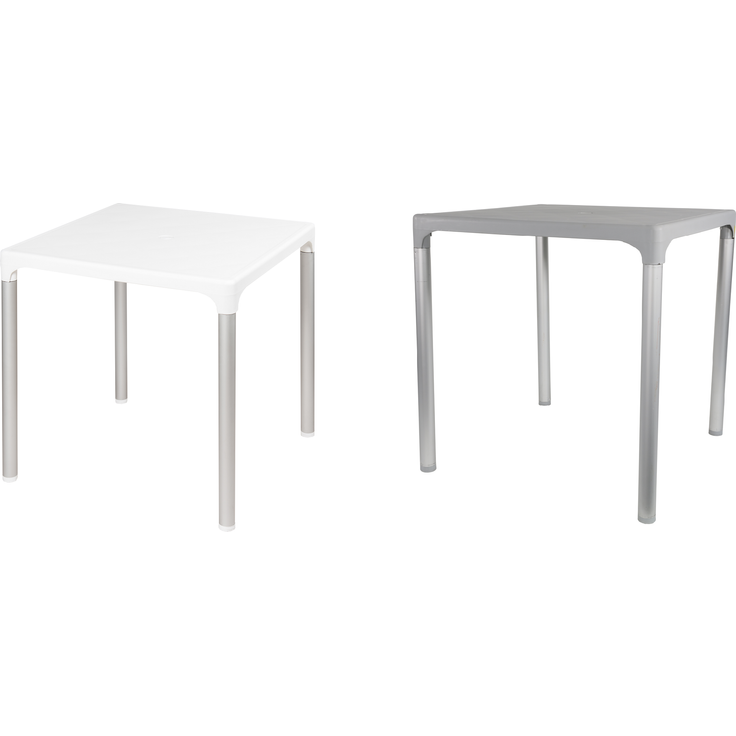 Lesli Living BELLA Gartentisch Bistrotisch Balkontisch Gartenmöbel 70x70cm