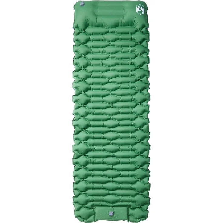 vidaXL Isomatte mit Integriertem Kissen Selbstaufblasend, 193 x 66 x 6 cm – Bild 2