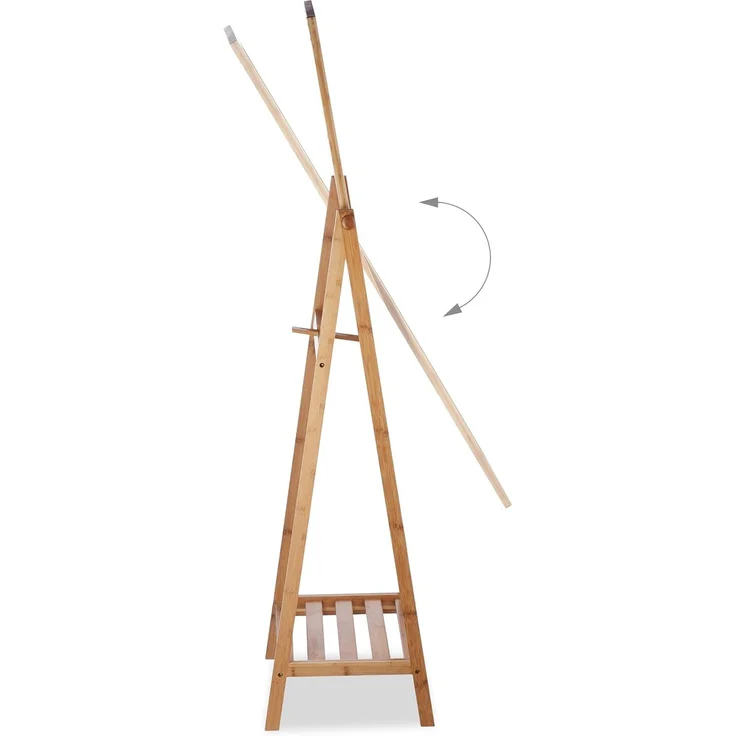 Relaxdays Standspiegel Bambus – Bild 7