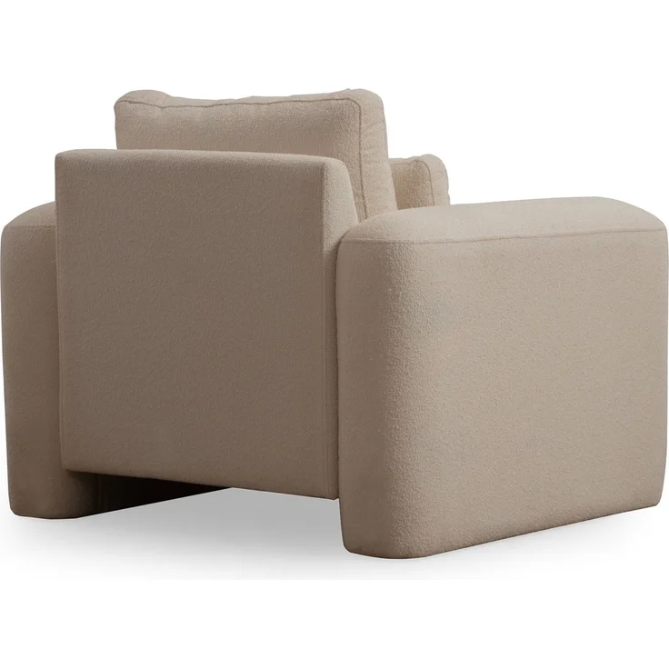 Ohrensessel, 'Lily', 73 x 97 x 98, Creme – Bild 5