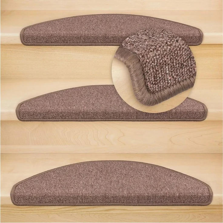 Metzker® Stufenmatte Stufenmatten Ariston im Sonderformat 64/20cm Halbrund, halbrund, Höhe: 5 mm, 15 Stück im Set – Bild 3