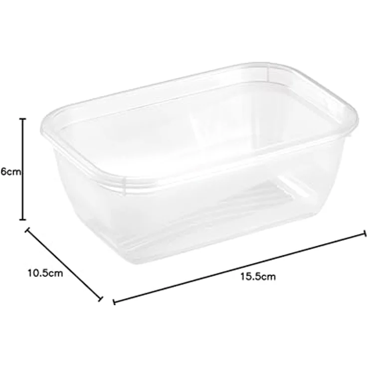 keeeper fredo fresh Frischhaltedosenset 5-teilig, 5x0,5 l, Crystal Grey (Transparent) – Bild 9