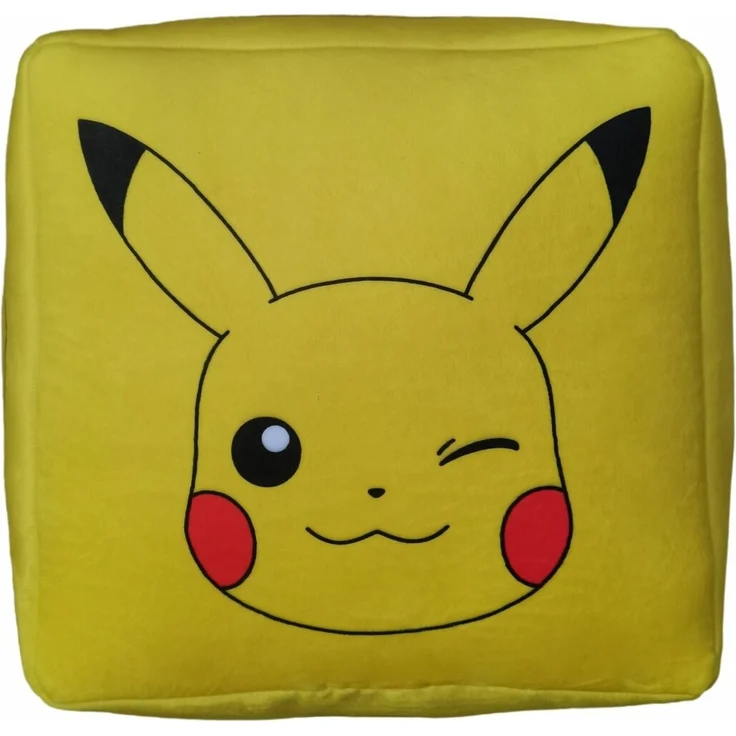 Pokémon Würfel-Kuschelkissen – Hochwertiges Polyester für kleine Fans – Bild 5