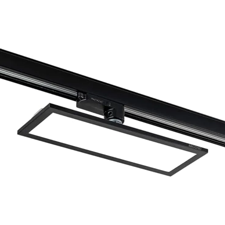 Arcchio LED Stromschienenstrahler Hairis, 1-flammig in Schwarz, energiesparende Arbeitszimmerleuchte mit hochwertigem Leuchtmittel