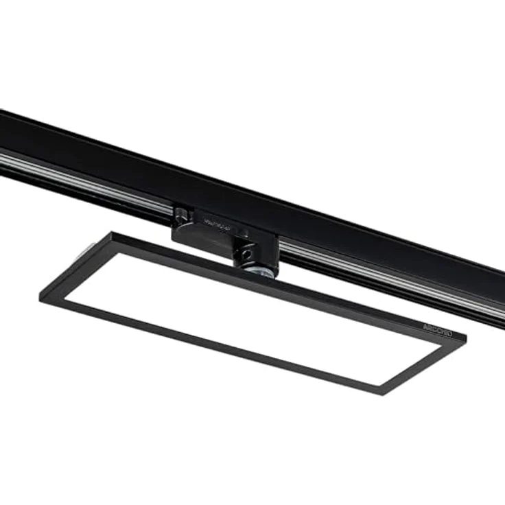 Arcchio LED Stromschienenstrahler Hairis, 1-flammig in Schwarz, energiesparende Arbeitszimmerleuchte mit hochwertigem Leuchtmittel – Bild 1