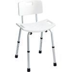 WENKO SECURA Badhocker, Weiß, bis 130 kg Tragkraft