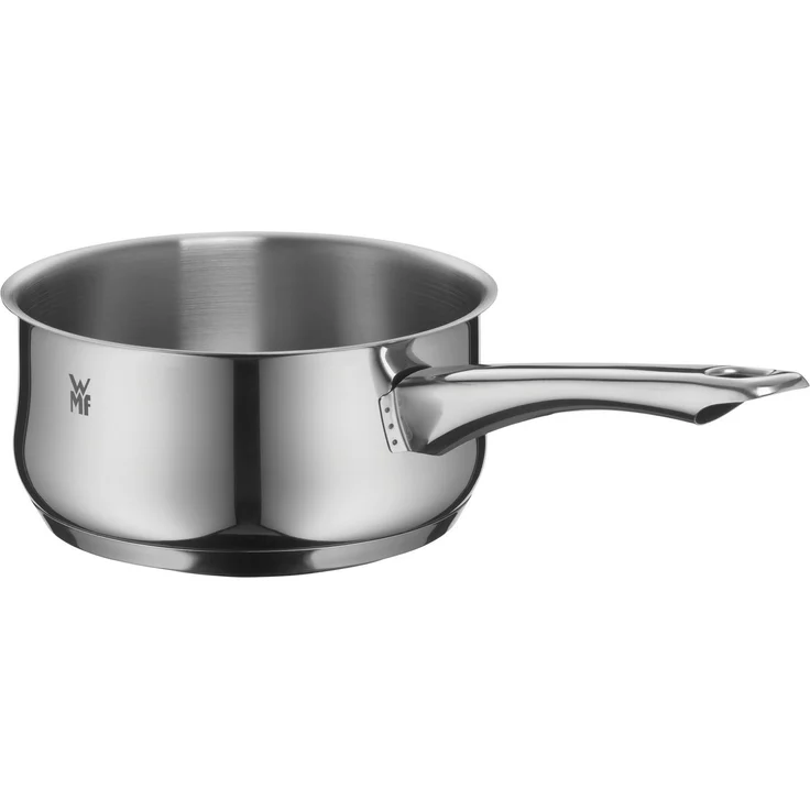 WMF Kasserolle Diadem Plus, Cromargan® Edelstahl Rostfrei 18/10 (2-tlg), breiter Schüttrand, außergewöhnliches Design, spülmaschinengeeignet – Bild 2