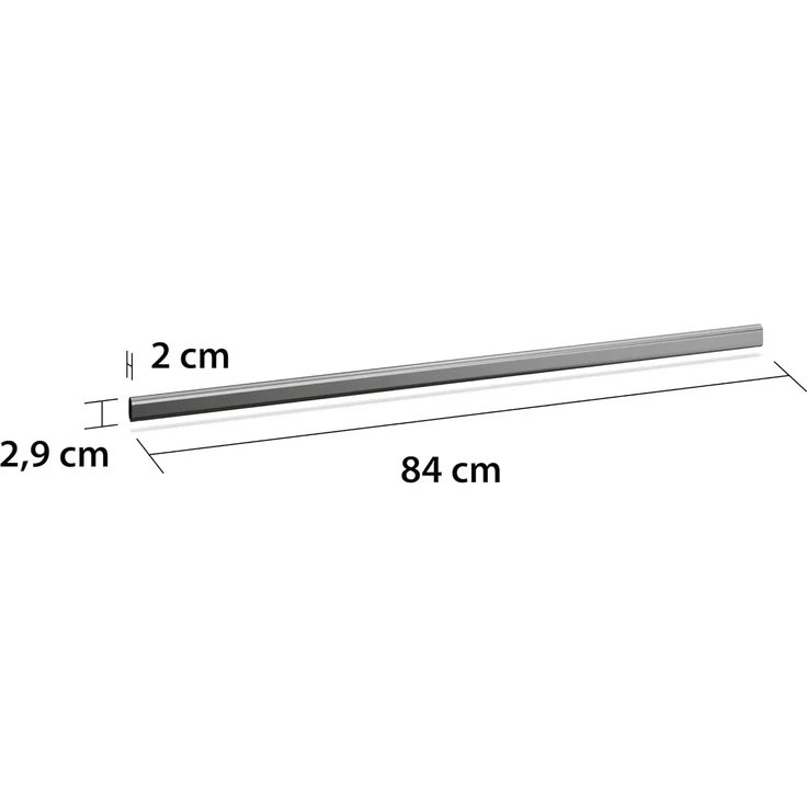 rauch Zubehör, Kleiderstange, für Schwebetürenschränke von rauch mit einer Elementbreite von 87,5 cm – Bild 3