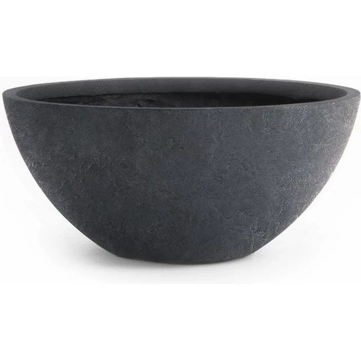 Pflanzwerk® Pflanzschale Pflanzkübel BOWL Frostbeständige Premium Blumenschale mit Lotus-Effekt, Fiberglas - Handgefertigt - Rund - Frostbeständig – Bild 3